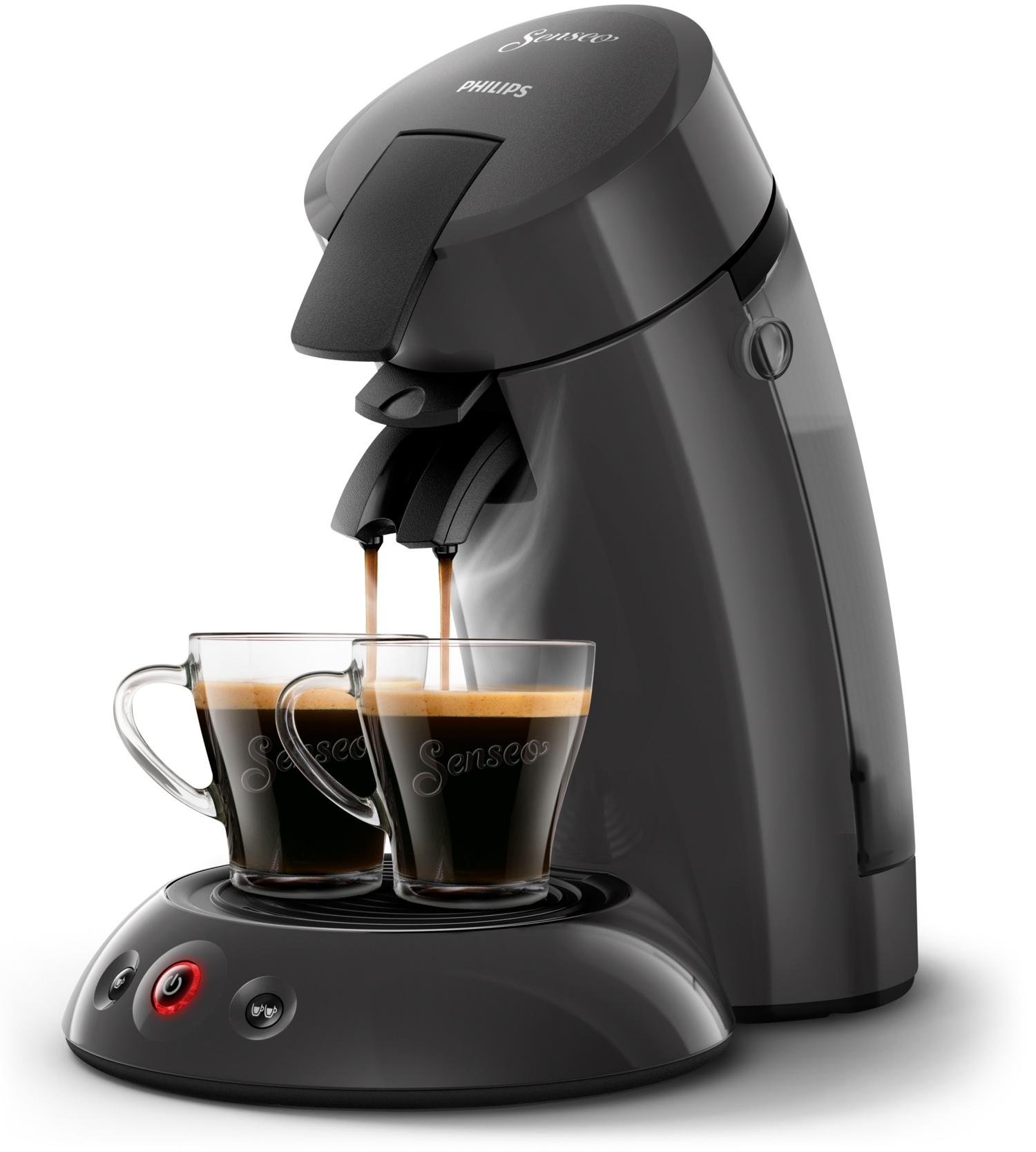 Koffiepadmachine PHILIPS HD6553/50 Senseo II / Cashmere Grey