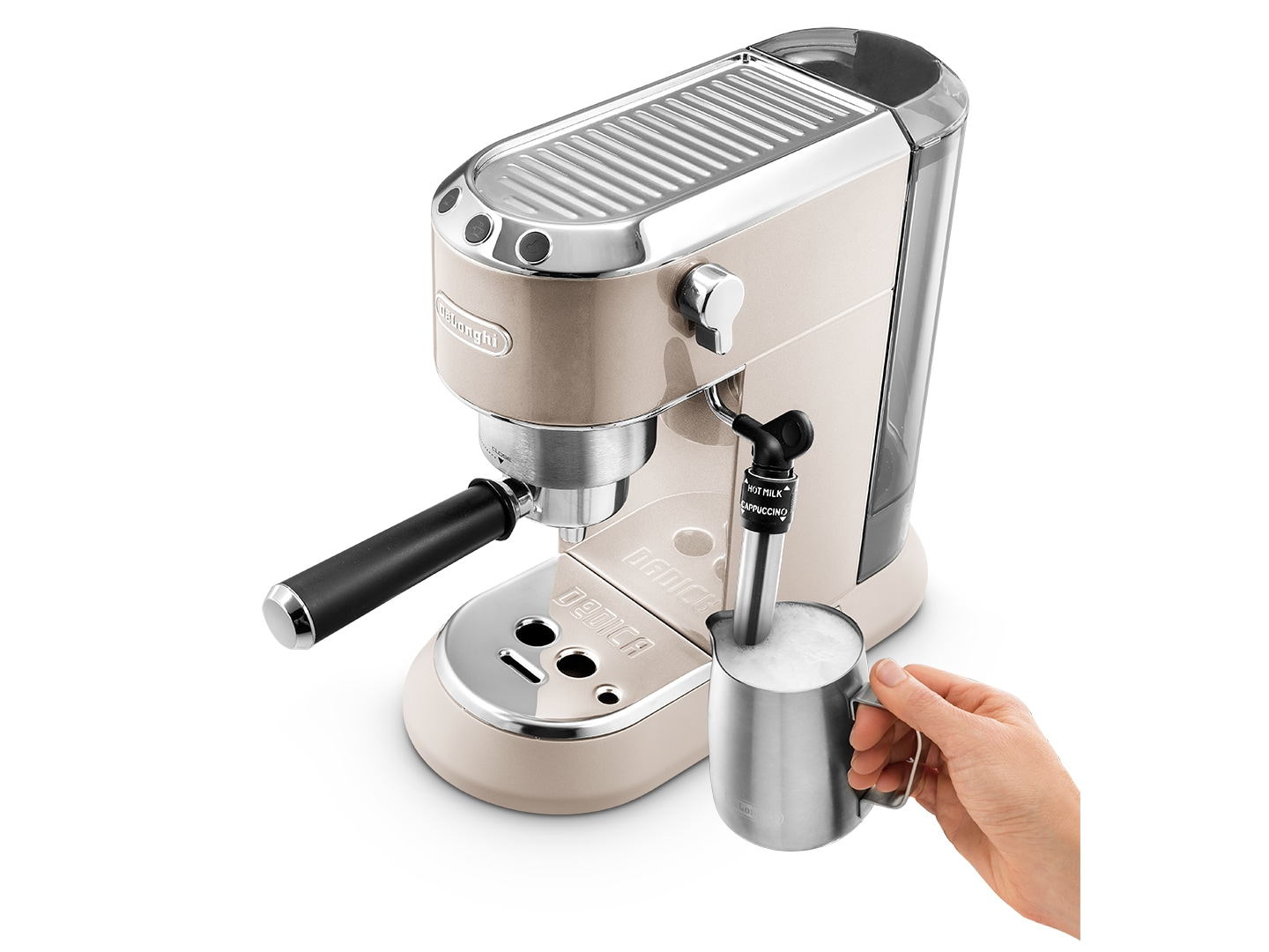 De’Longhi Dedica Metallics Pump Espresso EC785.BG Volledig automatisch Espressomachine 1,1 l