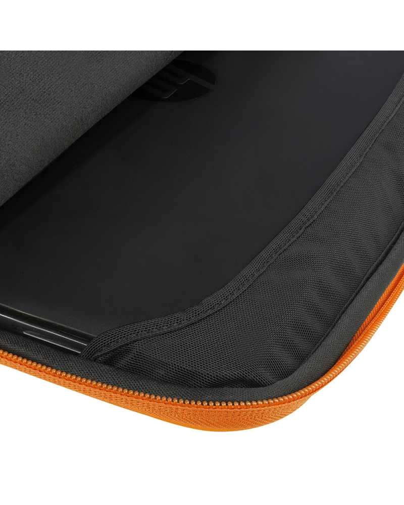 Laptopsleeve Tucano 15,6-16" Leder Oranje