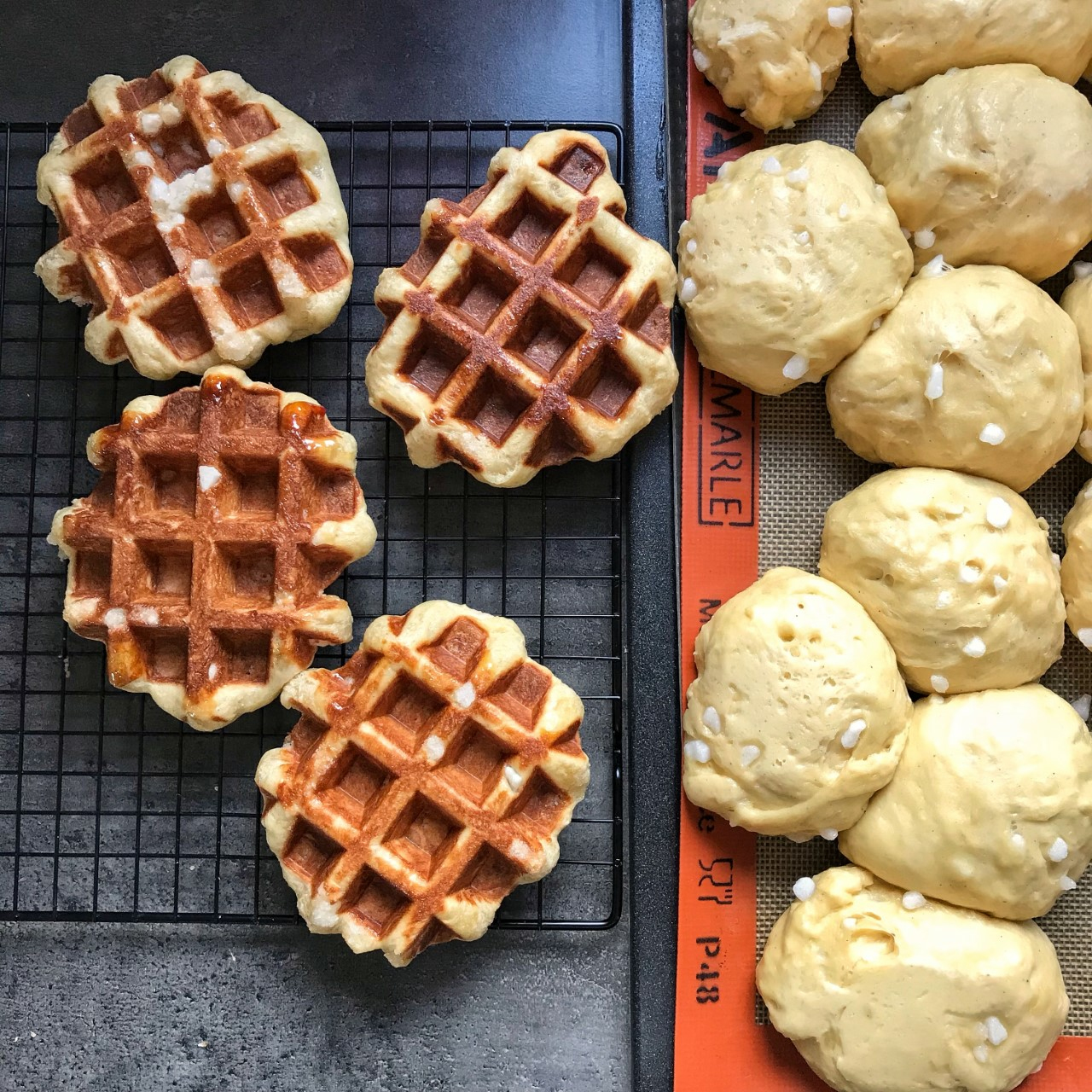 Bakplaat FRIFRI M0021 Brusselse & Luikse wafels / 4X6