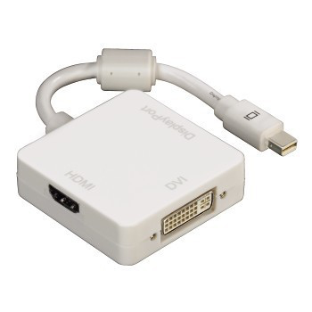 Audio Adapter Hama 53245 3In1 Minidp - Dvi/Dp/Hdmi