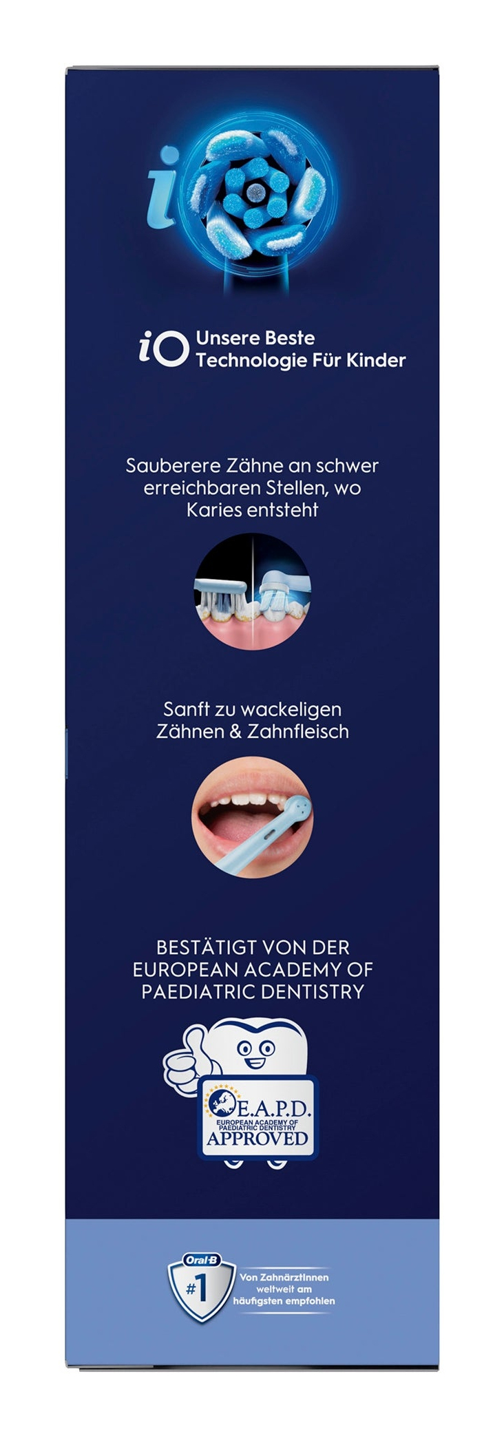 Elektrische tandenborstel ORAL-B 216997 iO Kids / Stitch / 6+ / met etui