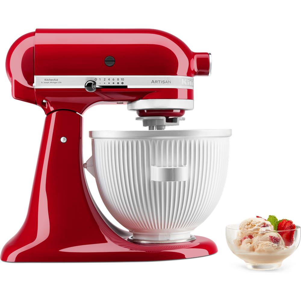 Kitchenaid icecream maker pour robot de