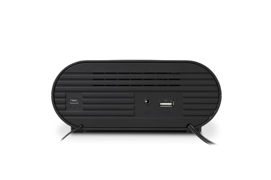 ROBERTS CLOCK RADIO ORTUS CHARGE BLACK