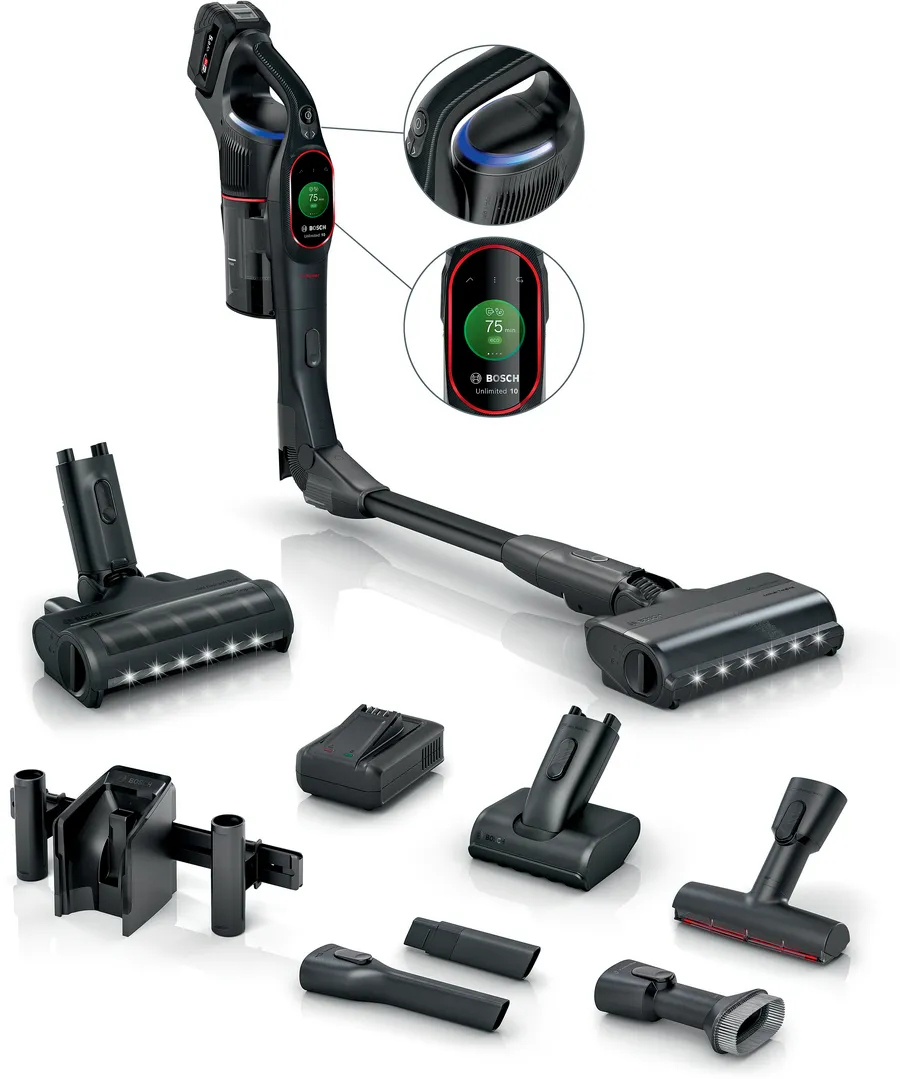 Steelstofzuiger BOSCH BCS1051POW Unlimited 10