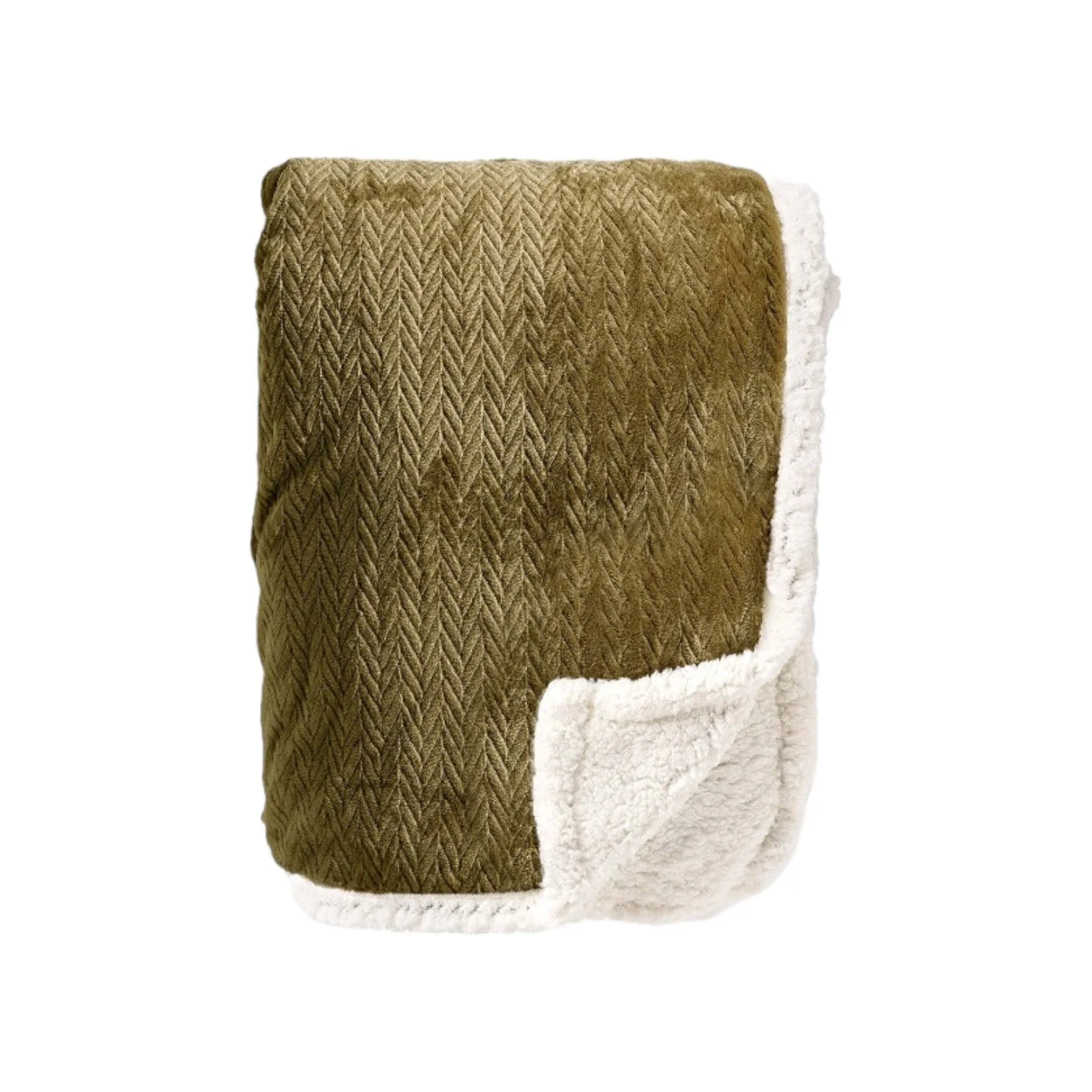 Plaid Dutch Decor BOBBY Military Olive 150x200cm