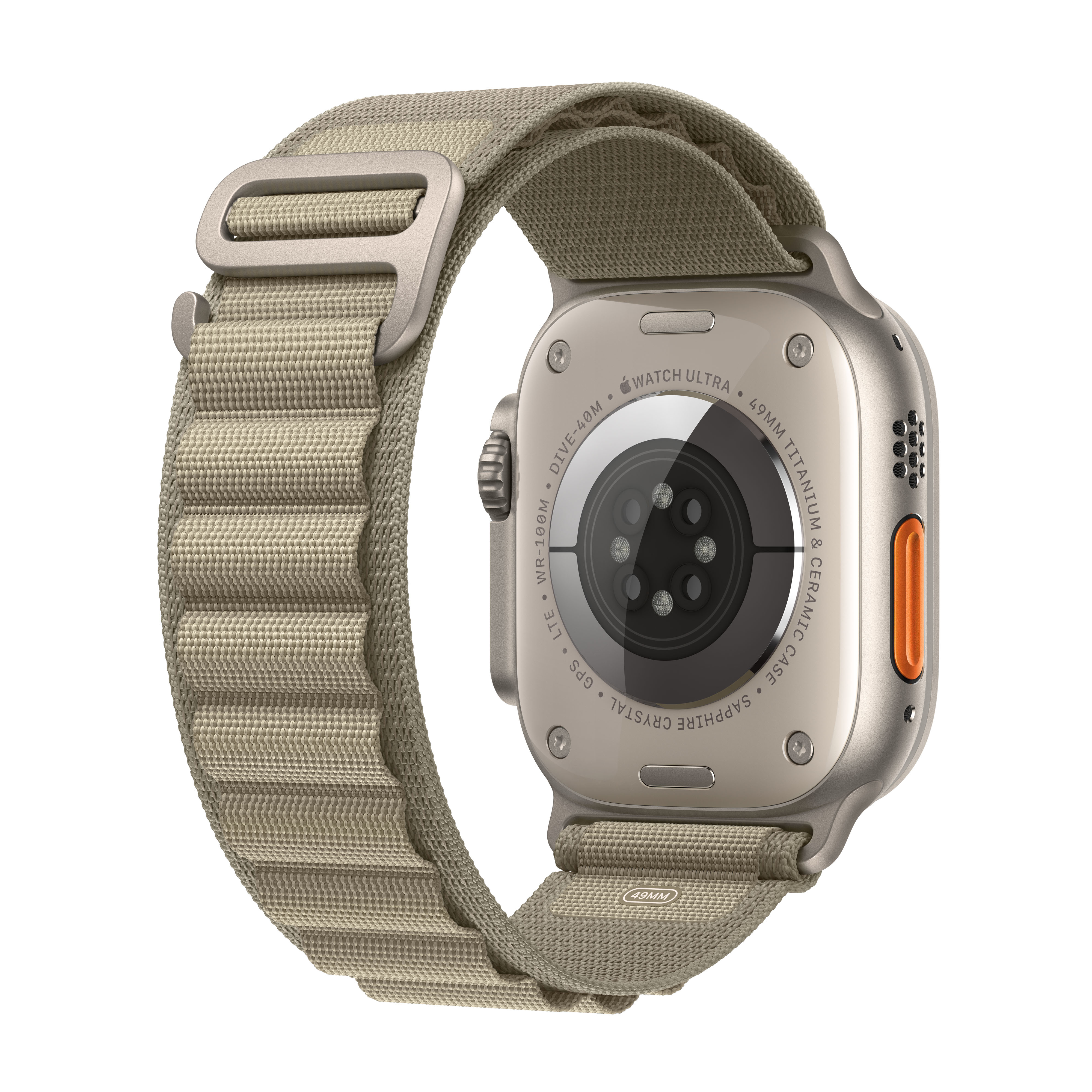 Apple Watch Ultra 2 OLED 49 mm Digitaal 410 x 502 Pixels Touchscreen 4G Titanium GPS