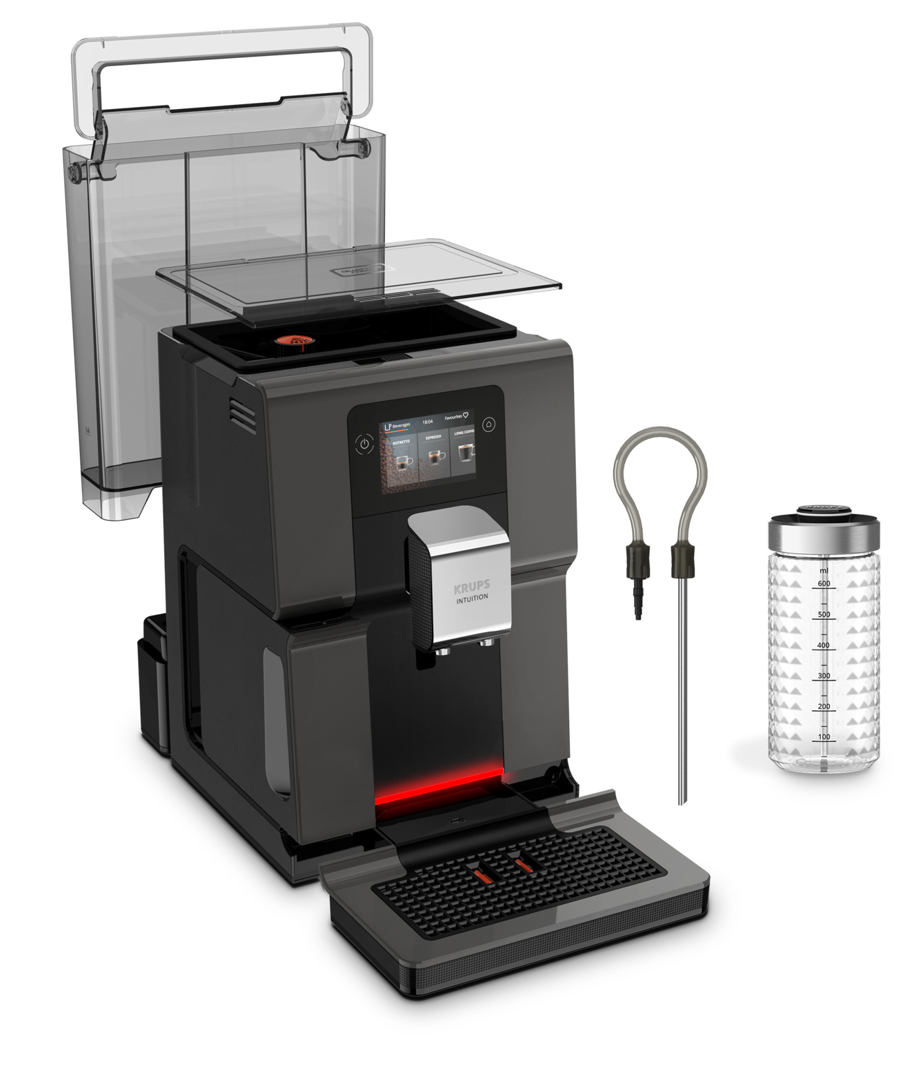 Espresso KRUPS EA872B10 Intuition Preference Black