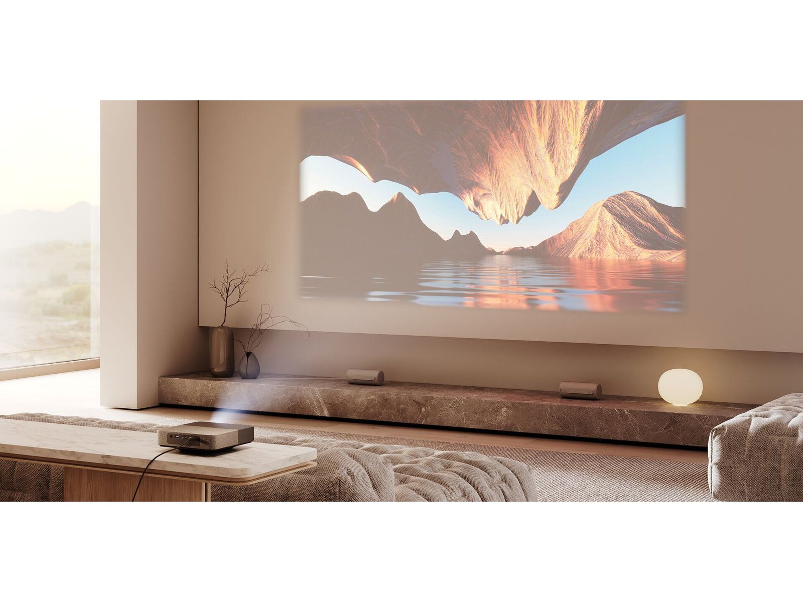 Projector LOEWE We. BEAM One basalt grey | laser