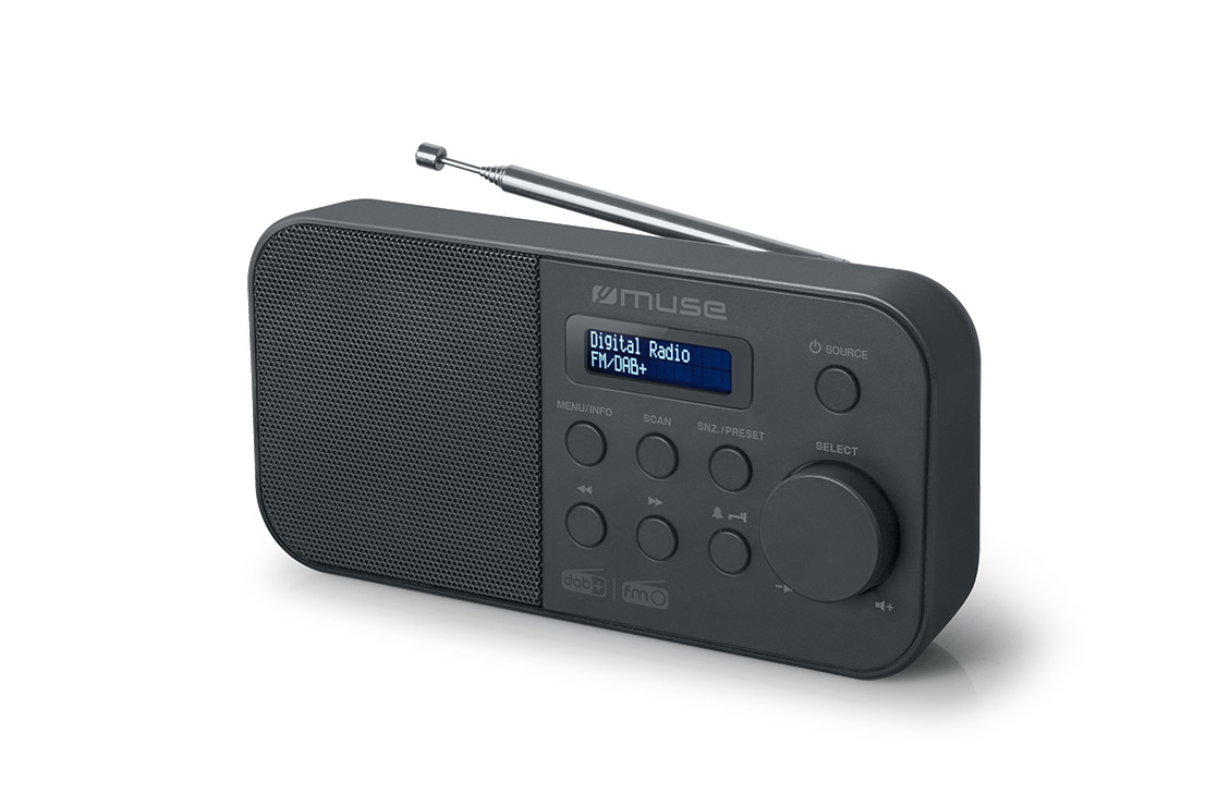 Muse M-109 DB Radio portable Noir