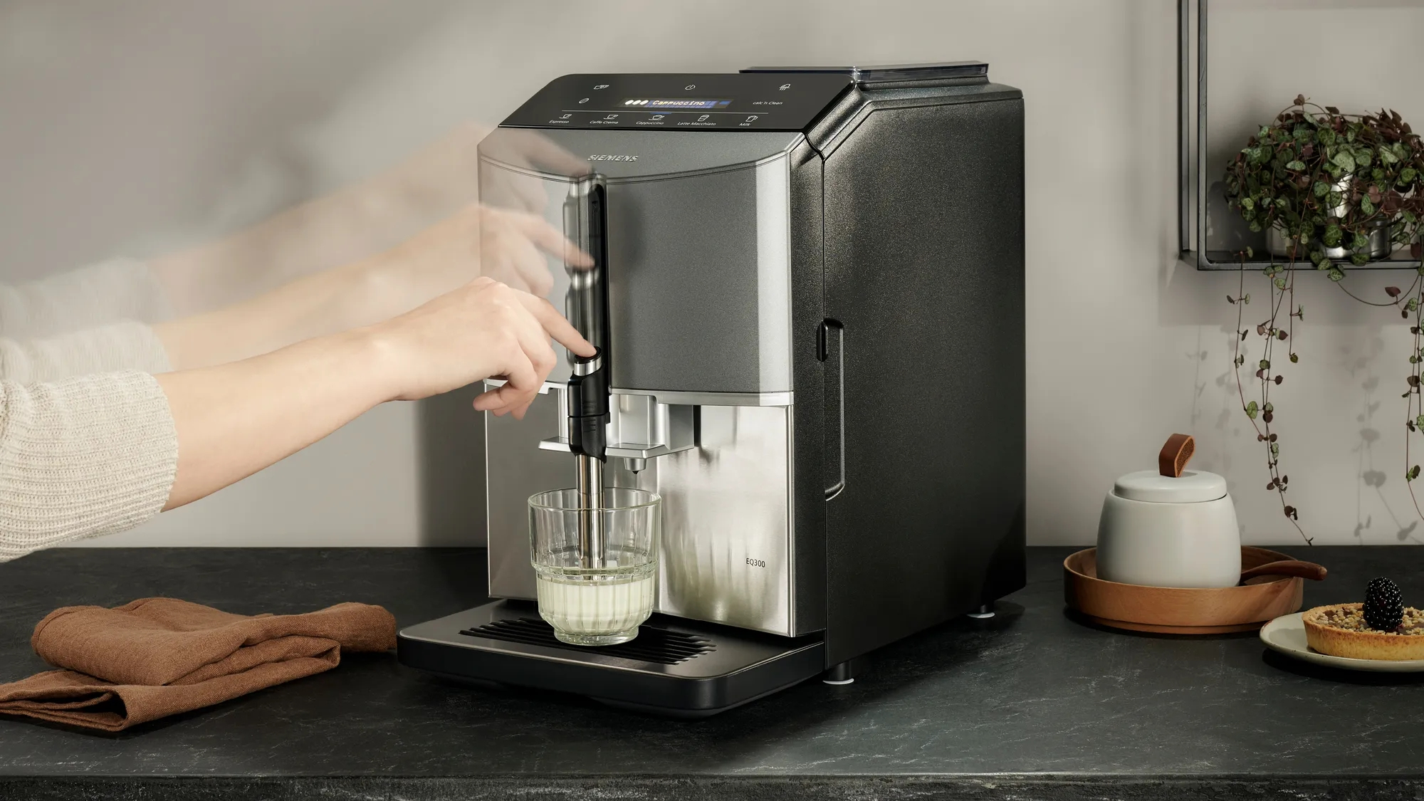 Siemens Cafetière à dosettes TF305E04