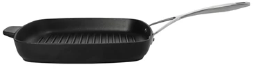 Demeyere Specialties 5 Poêle à griller en fonte 28 x 28 cm