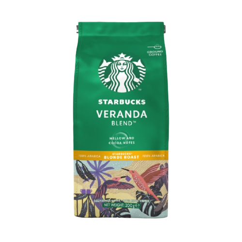 Gemalen Koffie STARBUCKS 12398022 Veranda Blonde 200gr