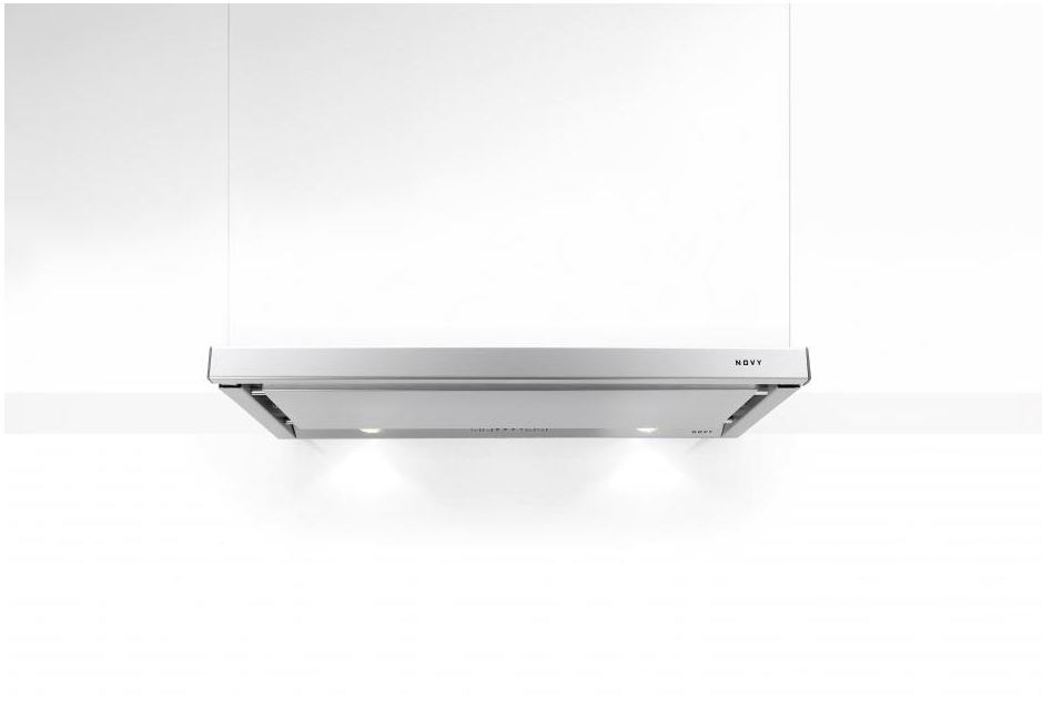 NOVY 663 hotte Intégré Acier inoxydable, Blanc 510 m³/h