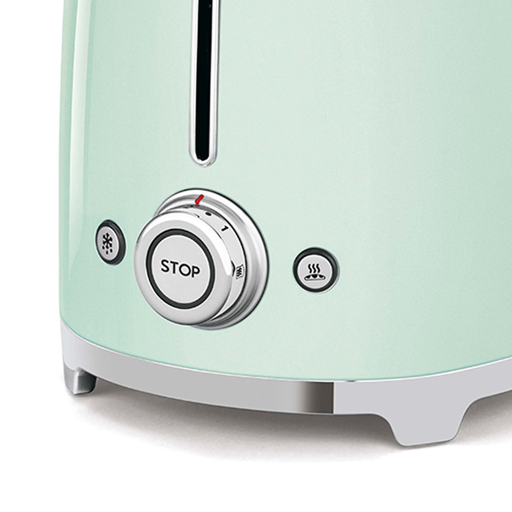 Broodrooster SMEG TSF02PGEU Pastelgroen