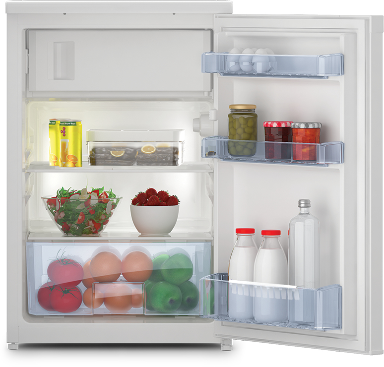 Tafelkoelkast BEKO TSE1285N / D / Vriesvak / 84cm