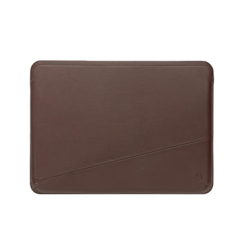 Decoded Leather Frame Sleeve for Macbook 16 inch brown