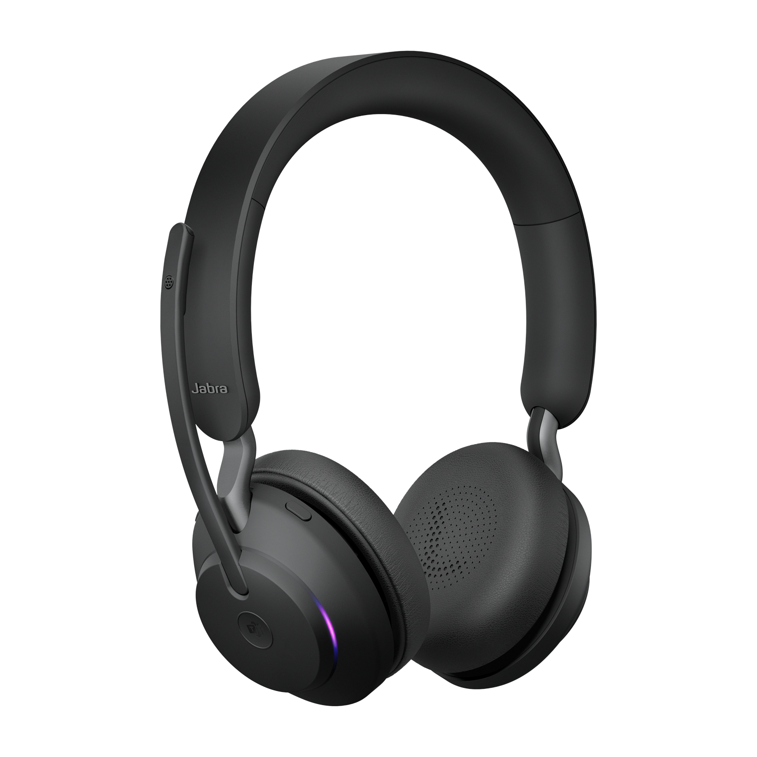 Jabra Evolve2 65 Stereo MS + Laadstation USB-A Zwart