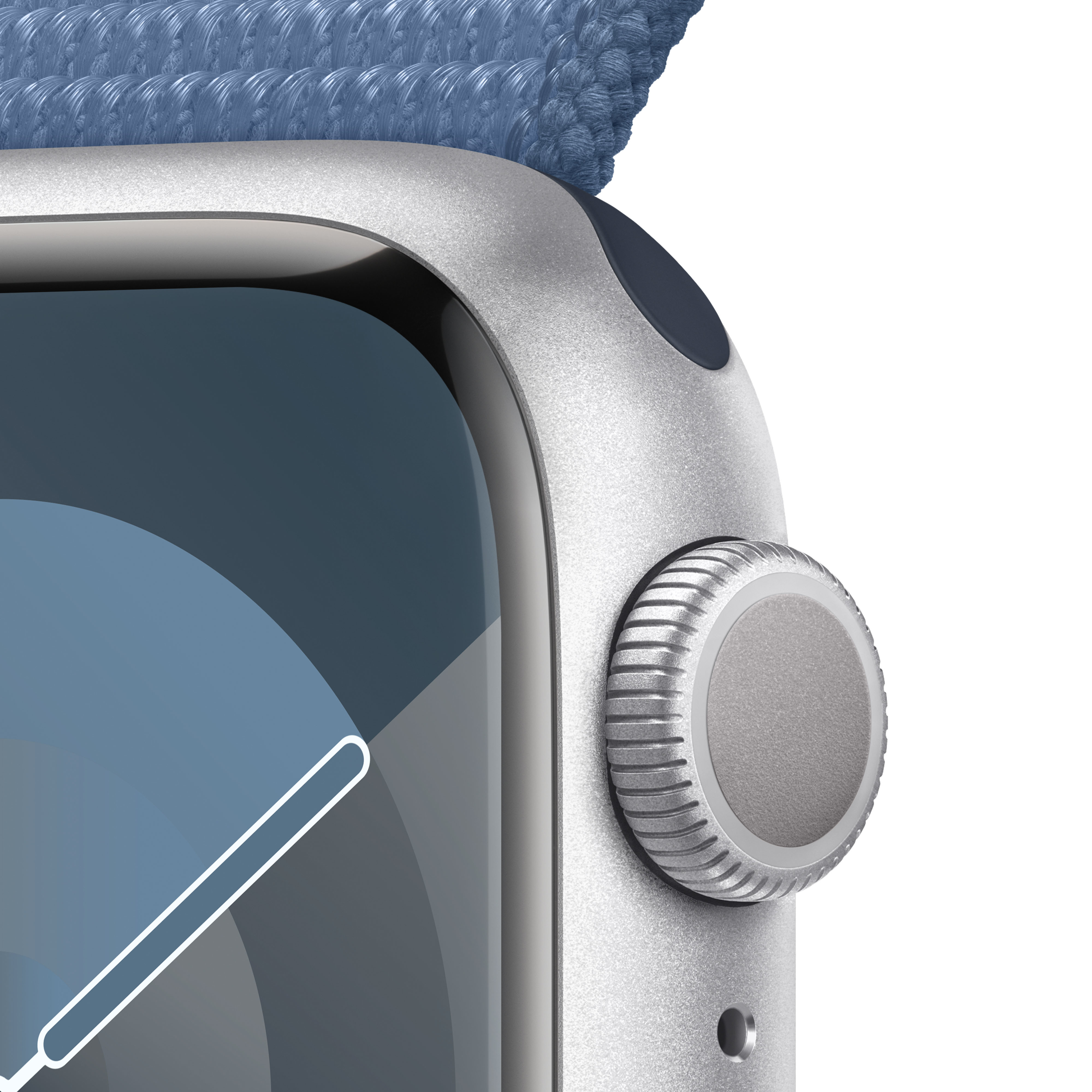 Apple Watch Series 9 41 mm Digitaal 352 x 430 Pixels Touchscreen Zilver Wifi GPS