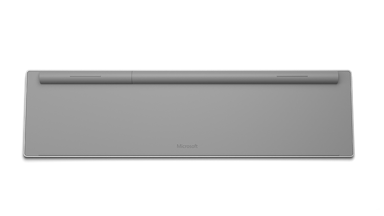 Microsoft 3YJ-00006 toetsenbord voor mobiel apparaat Belgisch Bluetooth Grijs