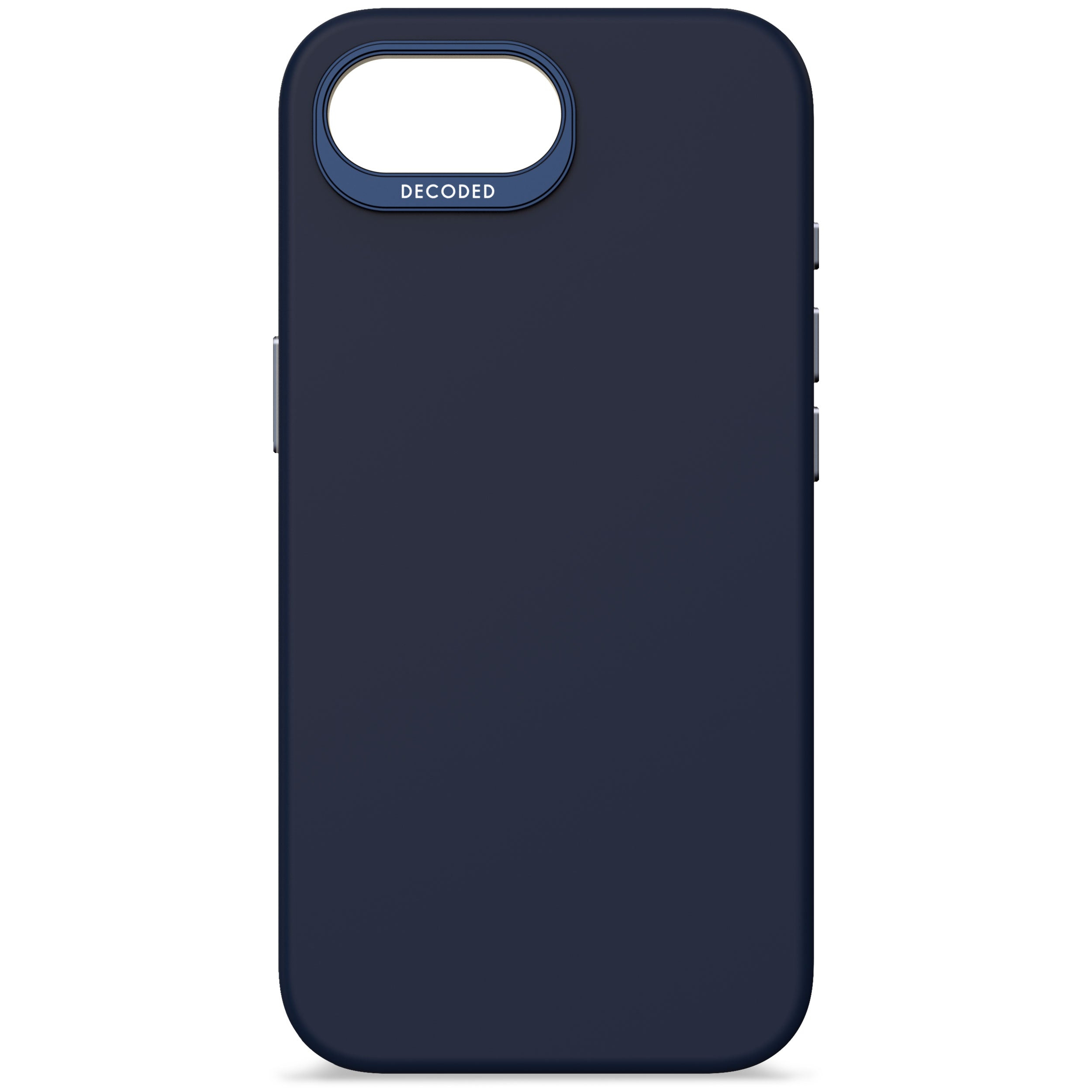 Decoded Silicone Backcover Apple iPhone 16e/17e Navy