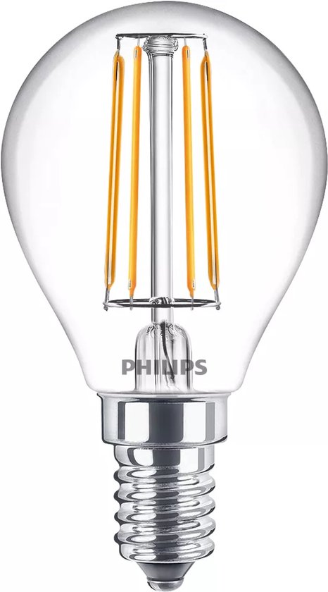 LED-lamp PHILIPS 8718699763152 Filament E14 P45 4,3W-40W