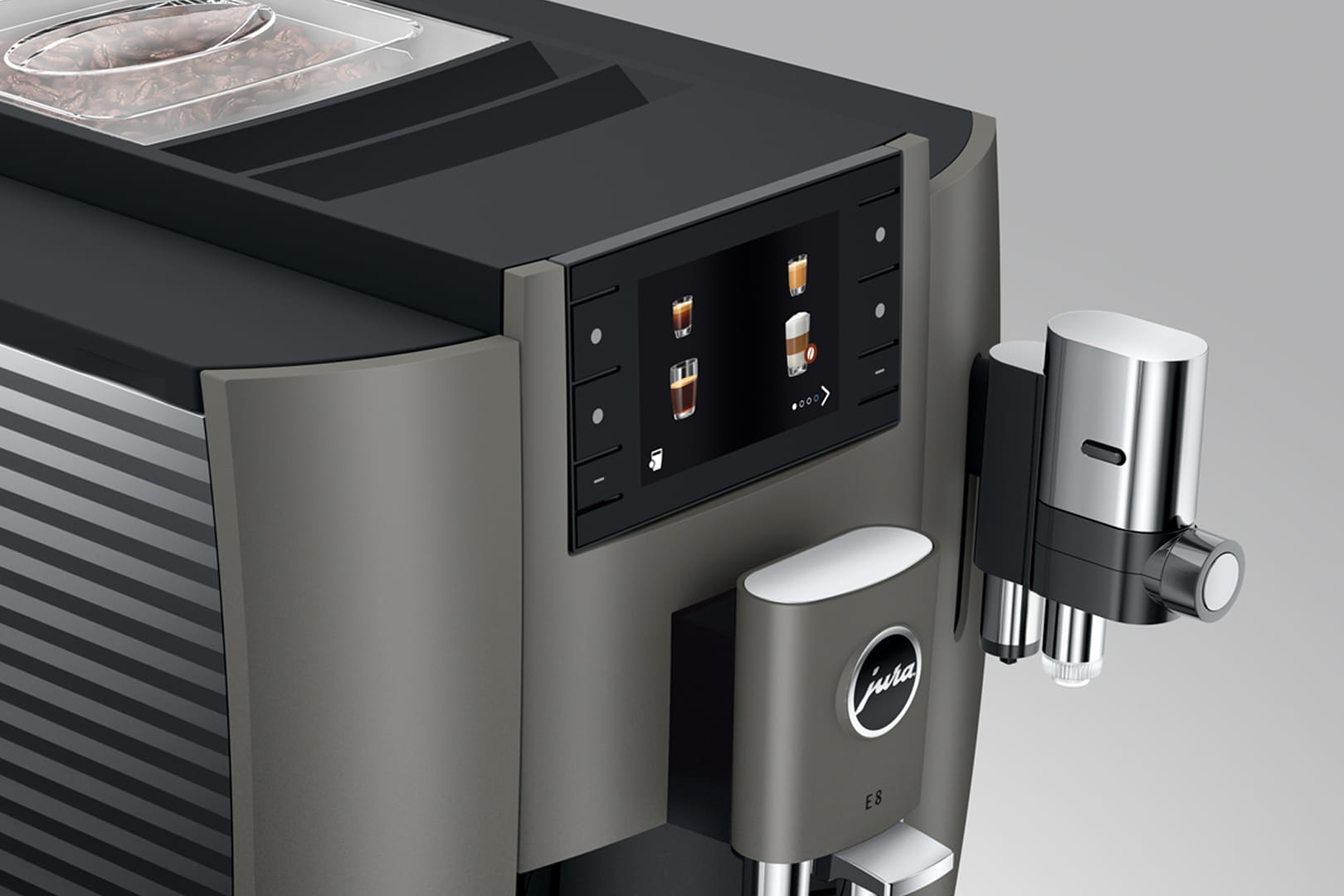 JURA E8 DARK INOX EC 15583