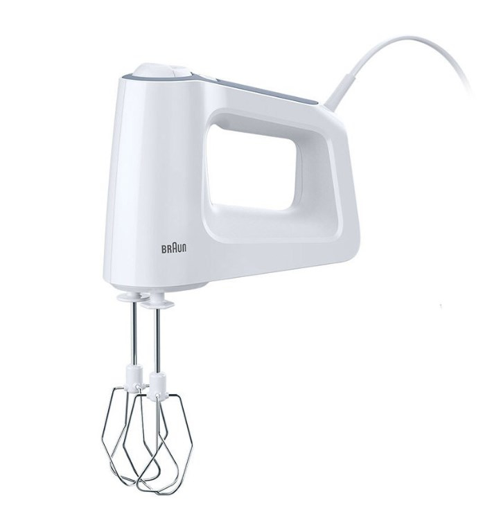 Braun HM 3135 WH Handmixer 500 W Grijs, Wit