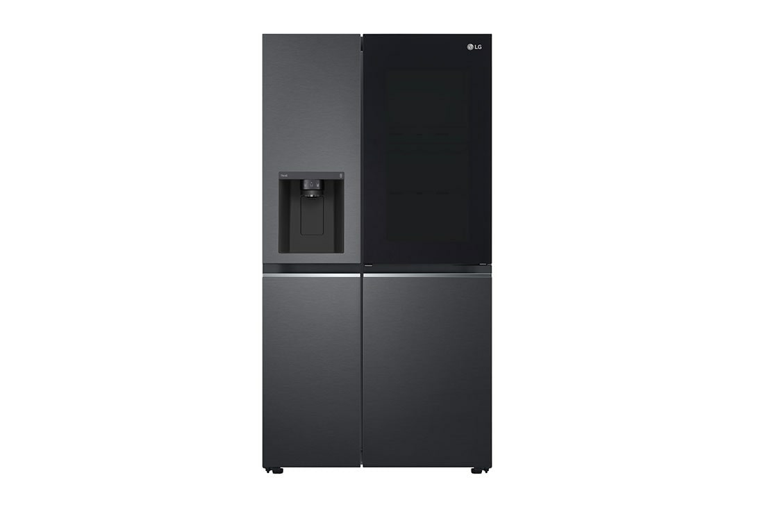 LG InstaView GSXV81MCLE frigo américain Pose libre 635 L E Noir