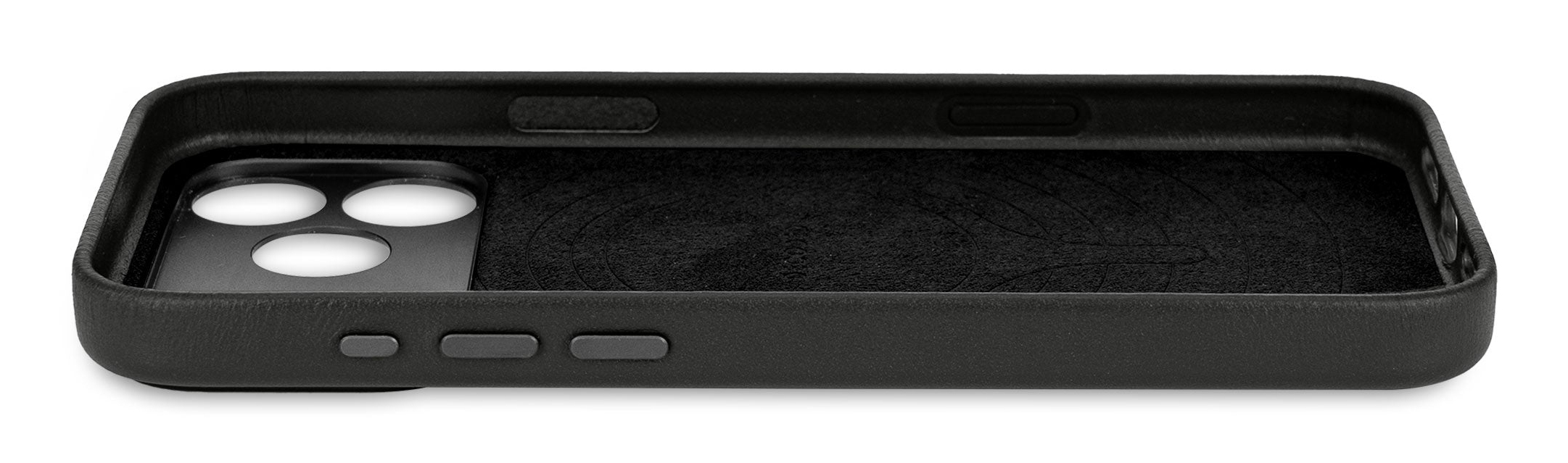 Decoded Leather Backcover Apple iPhone 17 Pro Black