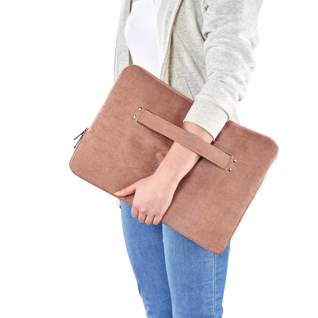 Tas Hama Sleeve Cali 13,3" 14,1" perzik