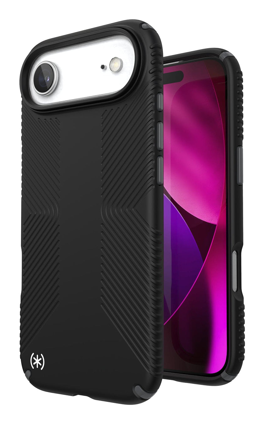 Speck Presidio2 Grip + MS Apple iPhone Air Black - with Microban