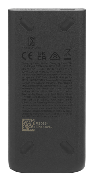 JBL BATTERY 200 WITH CHARGING CASE