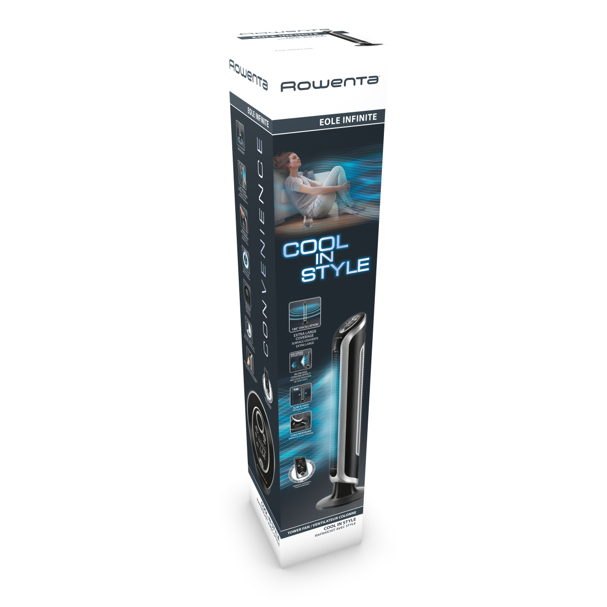 Rowenta ventilateur vu6670f0