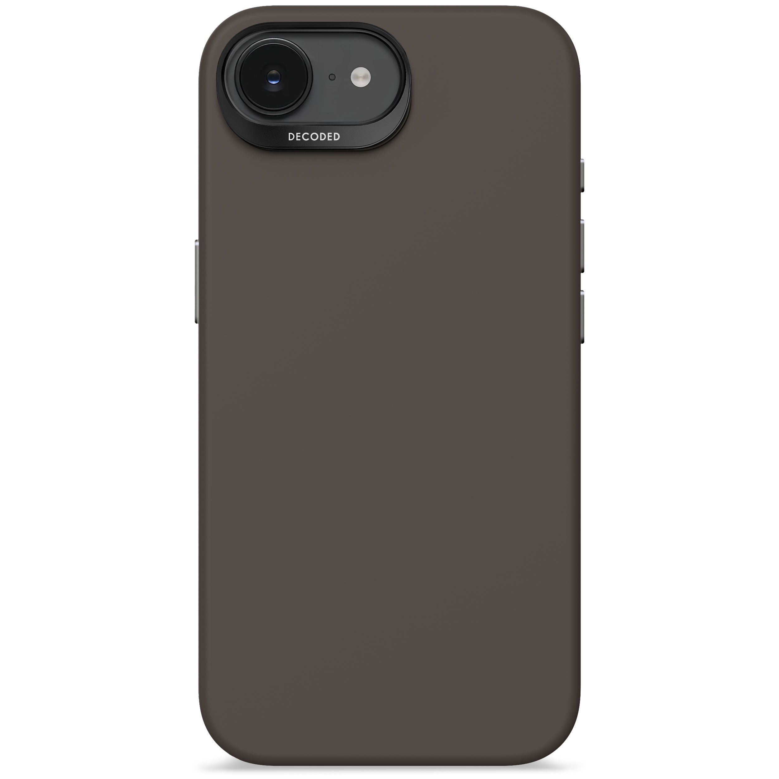 Decoded Silicone Backcover Apple iPhone 16e Black