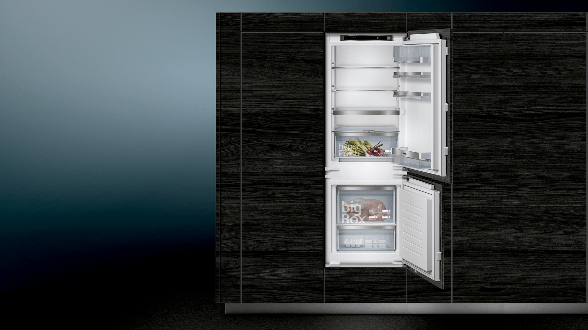 Siemens iQ500 KI77SADE0 réfrigérateur-congélateur Intégré 231 L E Blanc