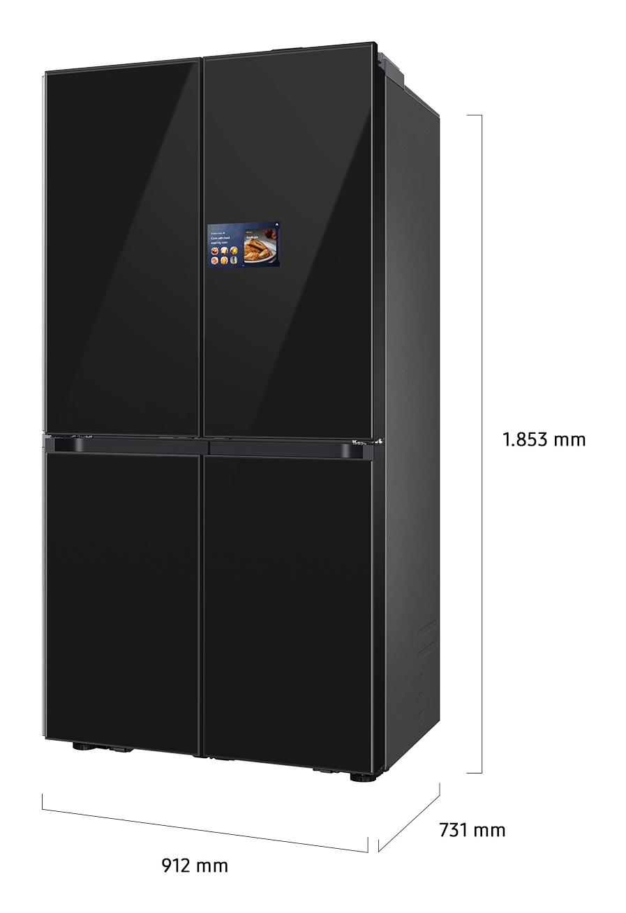 Koelkast SDS SAMSUNG RM90F67CECEF / French door / E