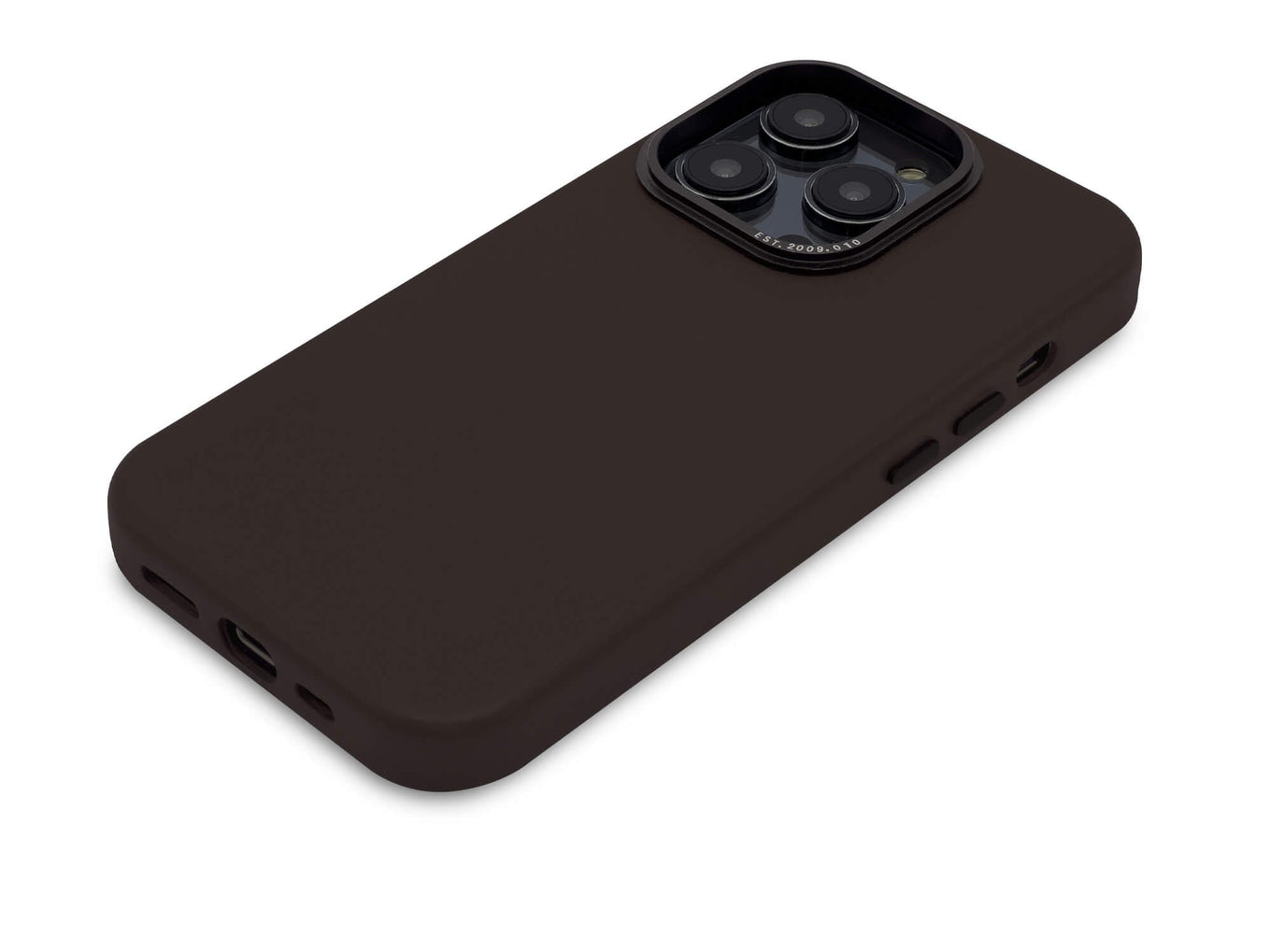 Decoded iPhone 14 Pro Max, housse cuir, brun chocolat
