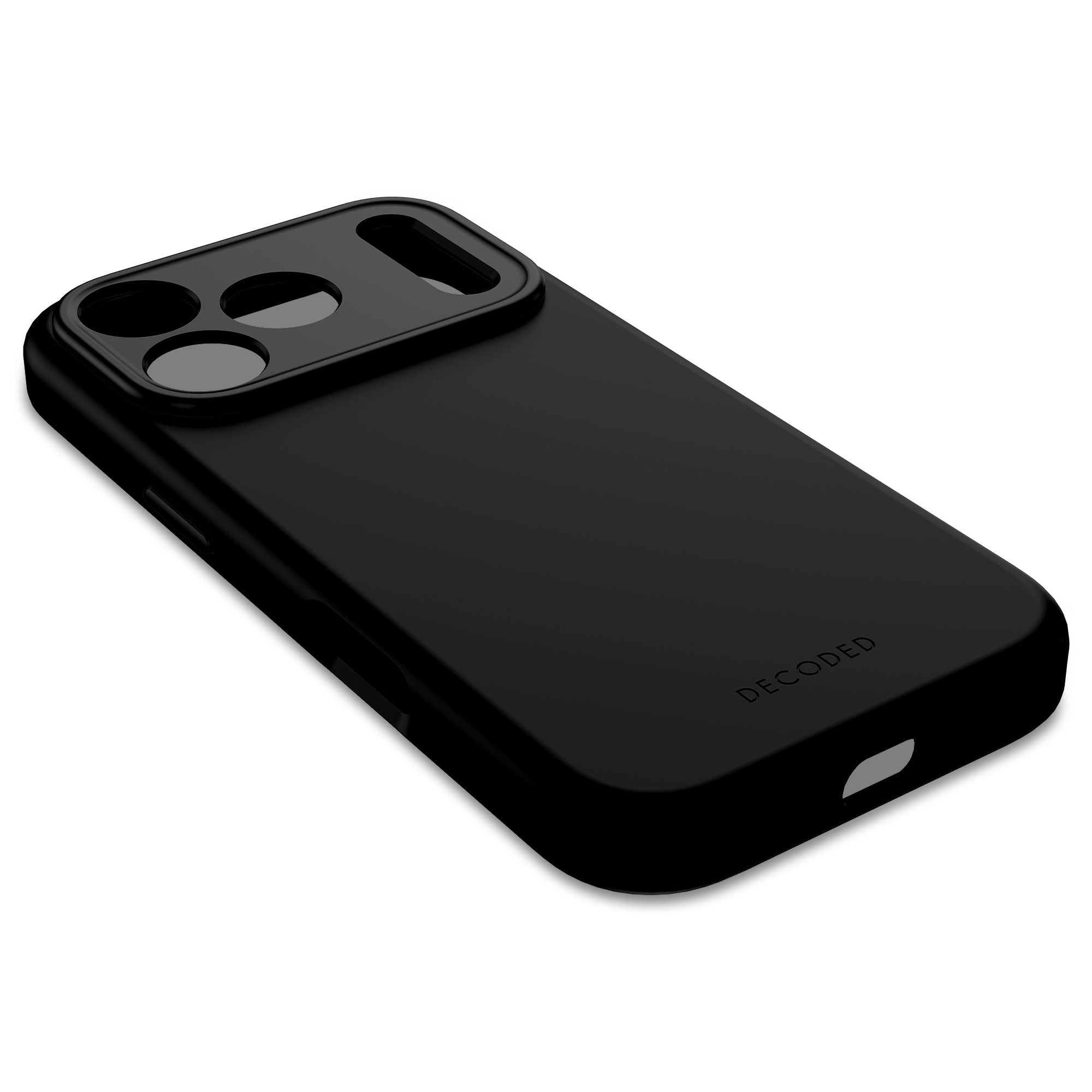 Decoded Silicone Backcover Apple iPhone 17 Pro Phantom Black