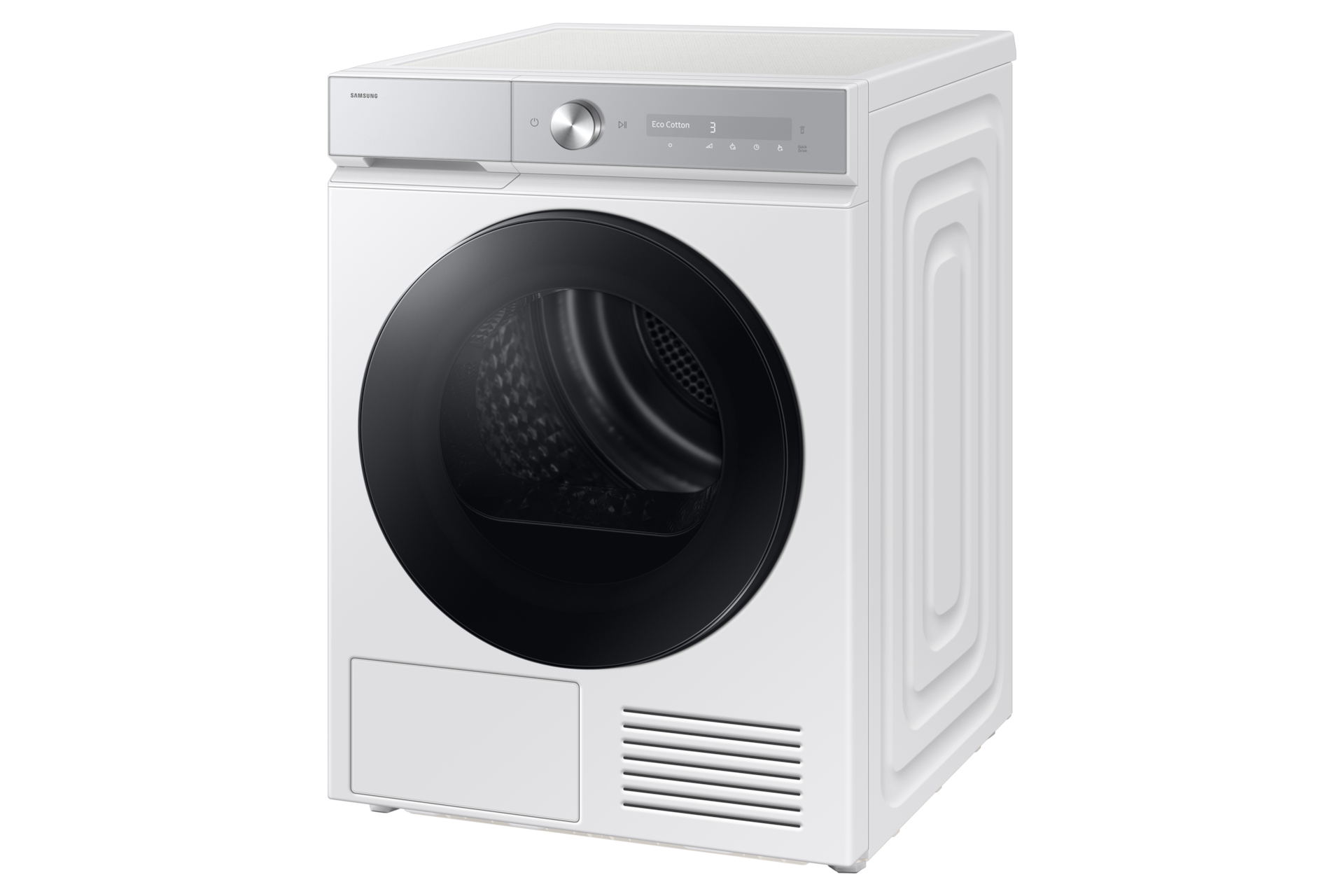 Samsung Series 8 Sèche-linge Blanc Pompe à chaleur / Optimal Dry / AI Control / Séchage silencieux / 9kg - DV90DB8845GHU3 Classe A