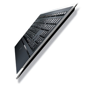 Logitech Illuminated Keyboard k740 clavier Bureau USB AZERTY Français Noir