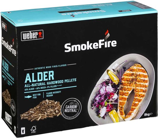 Pellets WEBER 18290 Alder / 8KG