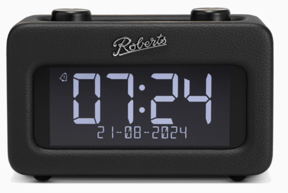 Wekkerradio ROBERTS Revival Rest zwart