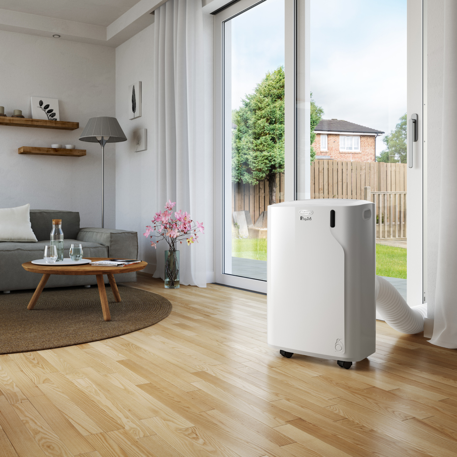 De’Longhi PAC EM77 mobiele airconditioner 63 dB Wit