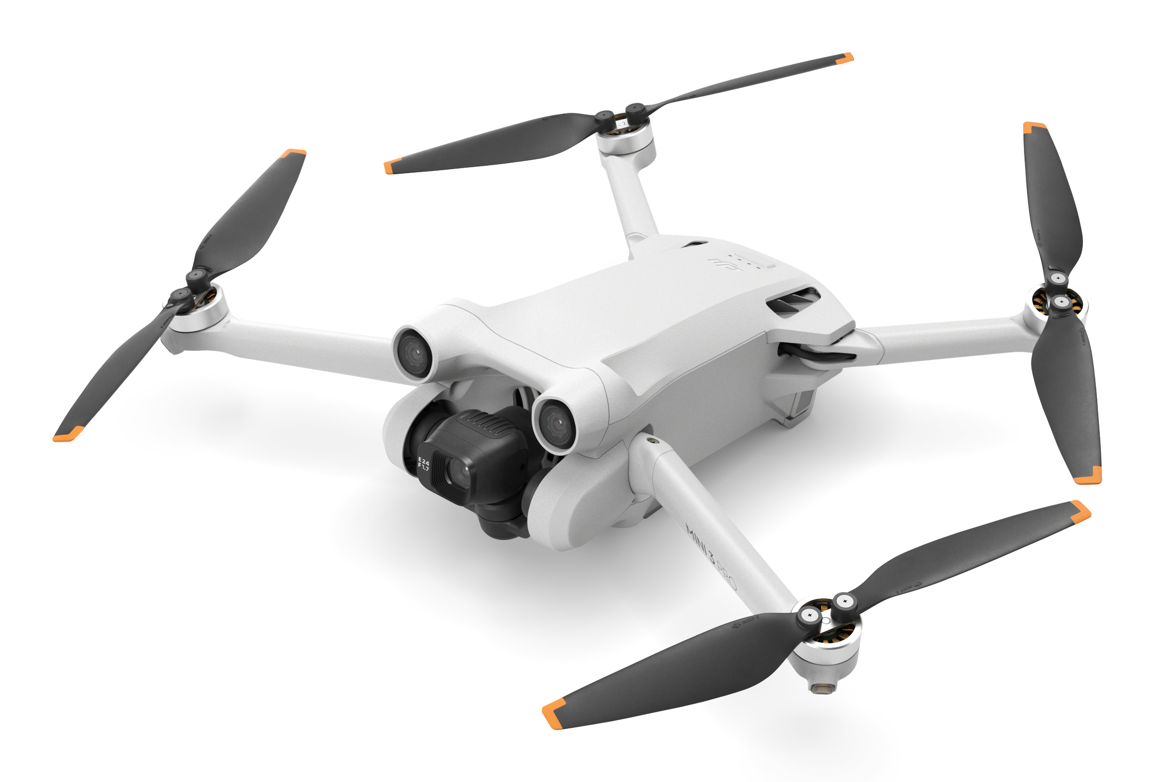 DJI Mini 3 Pro (RC-N1) 4 propellers Octocopter 48 MP 3840 x 2160 Pixels 2453 mAh Zwart, Wit