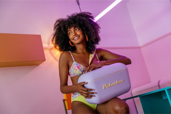 Polarbox Yellow Pop thermische houder 12 l Lila, Geel