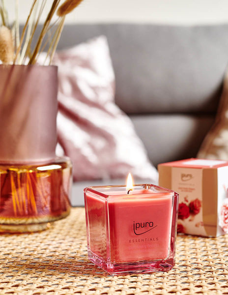Geurkaars IPURO 26IFC1211 Essential Lovely Flowers 125gr