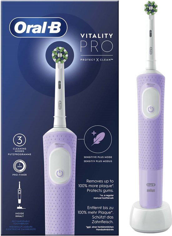 Elektrische tandenborstel ORAL-B 751207 Vitality Pro D / lilac - violet