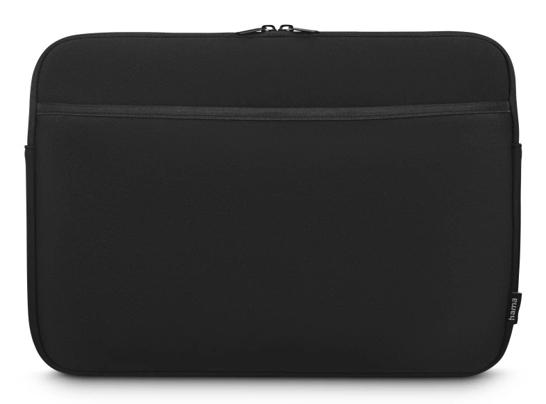 Hama Laptop-sleeve Neoprene met voorvak, 36 - 40 cm (14,1-15,6), zwart