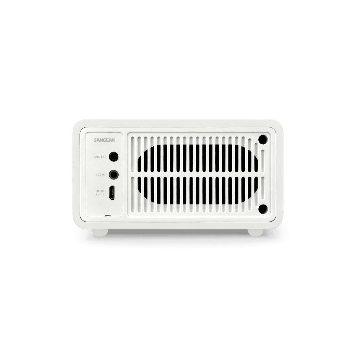 Sangean wr-7 cabinet radio blanc